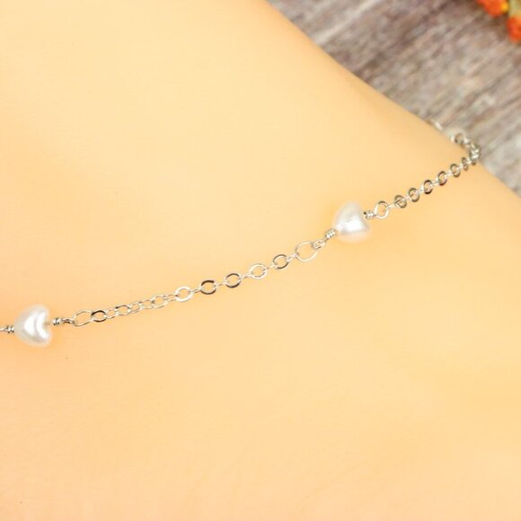 "Elegant Handmade Anklet – Delicate Jewelry for Women, MAR091781 - Picture 2 of 10